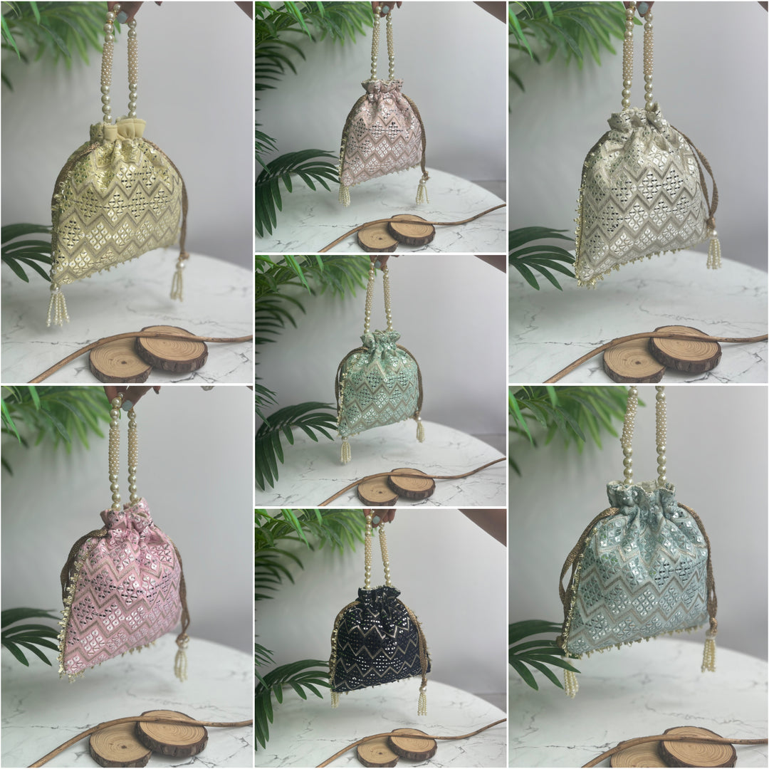 Shimmery Stars Potlis