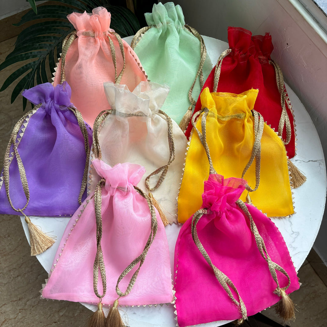 Organza Shine Potlis