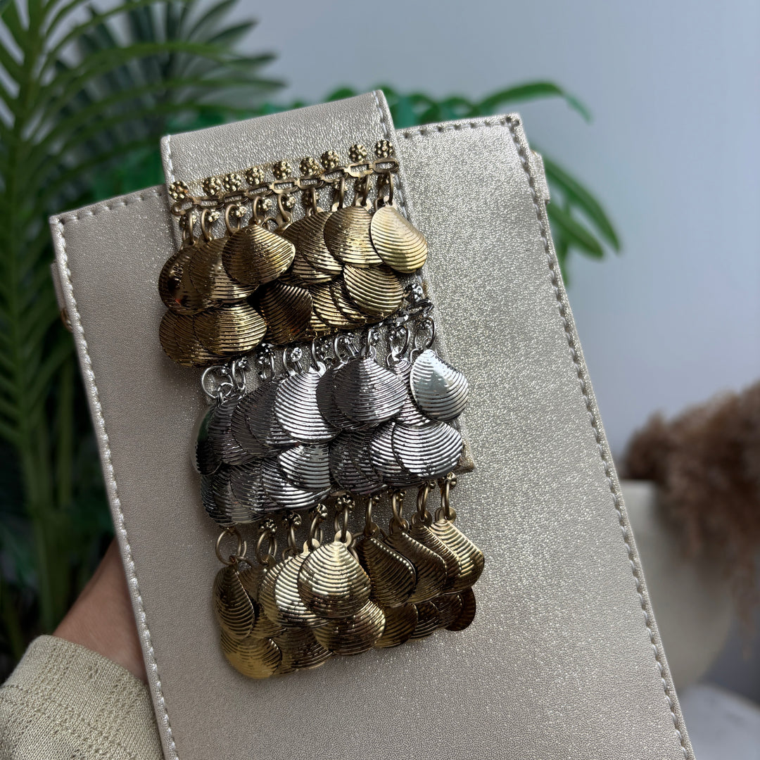 TASSELLED MOBILE SLEEVE