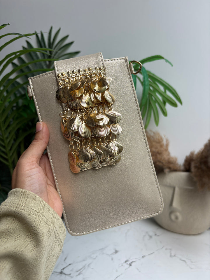 TASSELLED MOBILE SLEEVE
