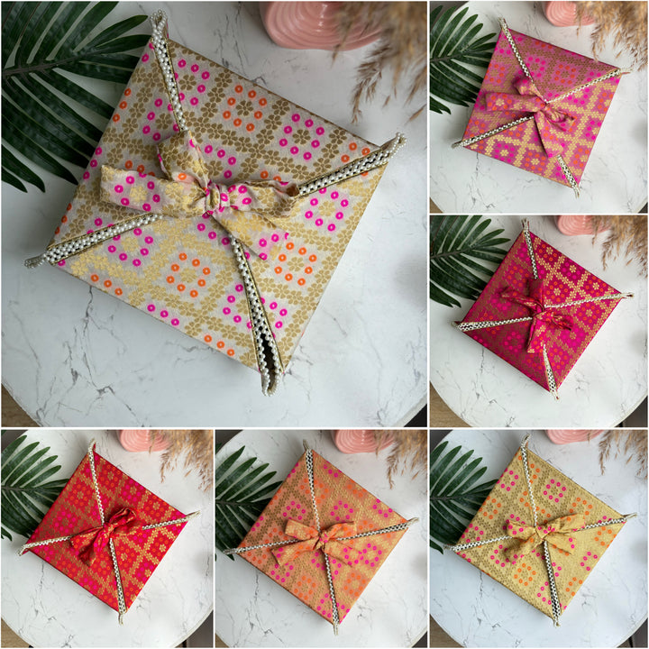 Royal Banarasi Sweet Boxes - Collapsible