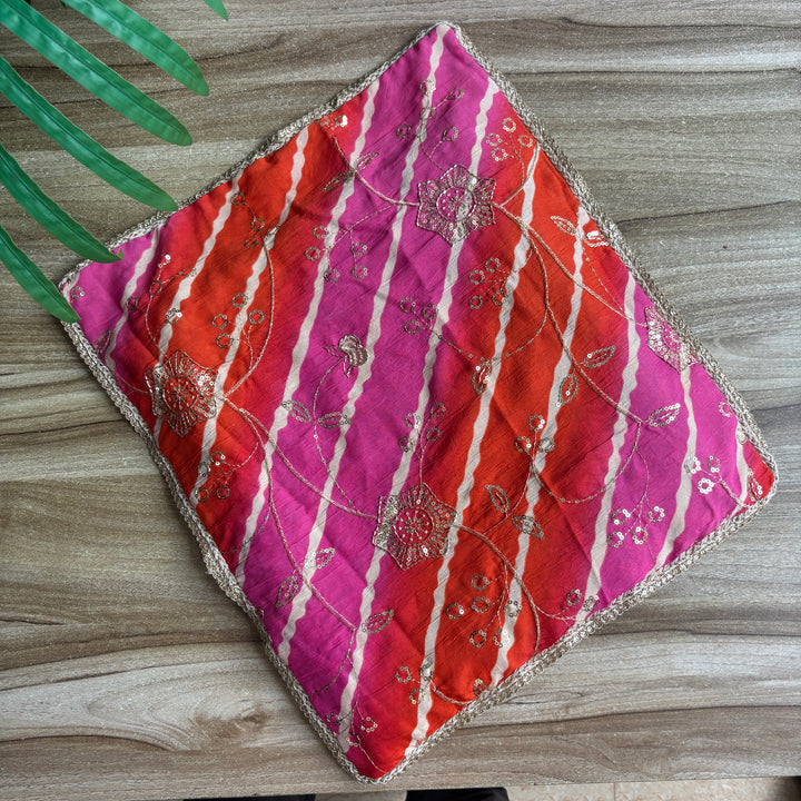 Lehriya Dual colour Sari covers
