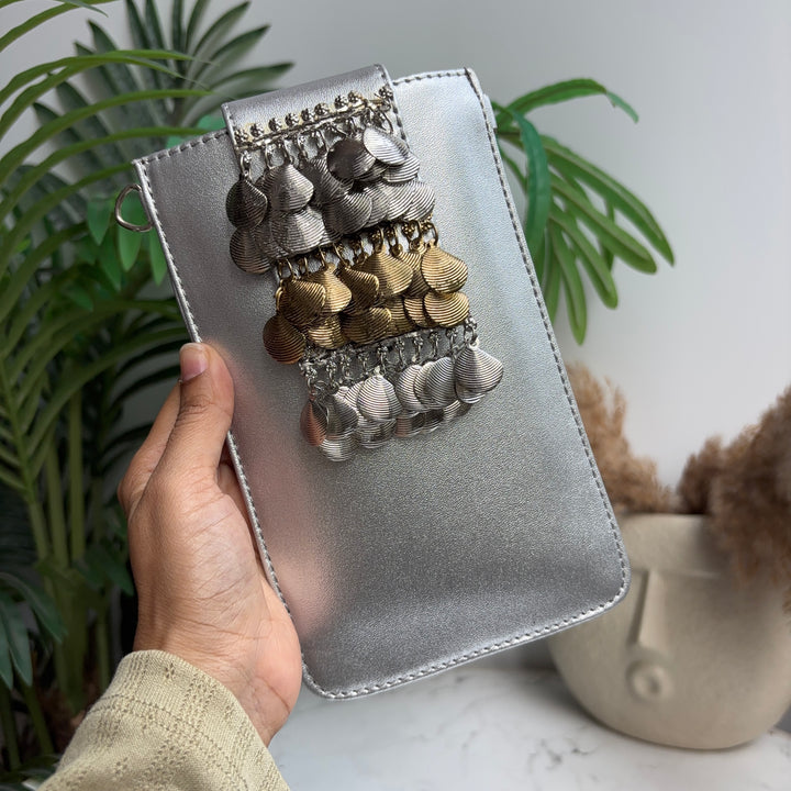 TASSELLED MOBILE SLEEVE