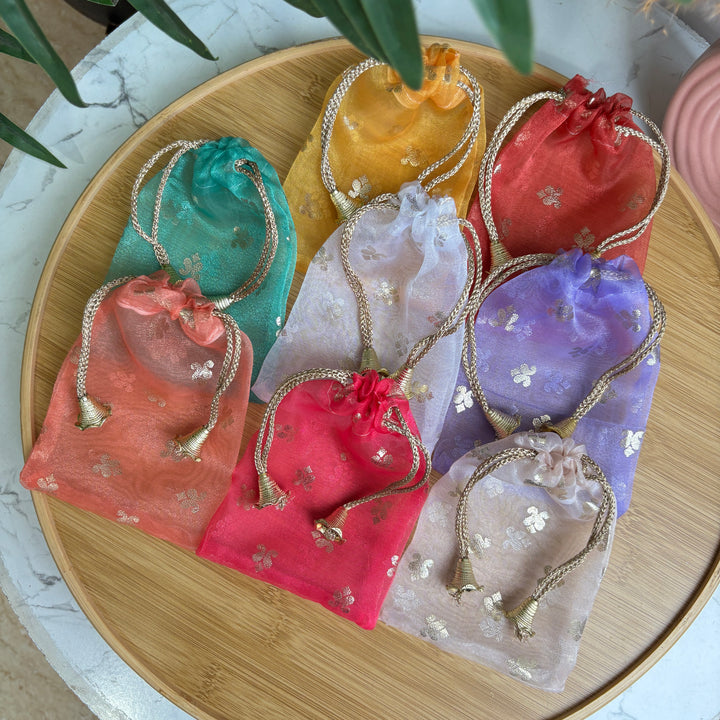 Foil print organza Potlis