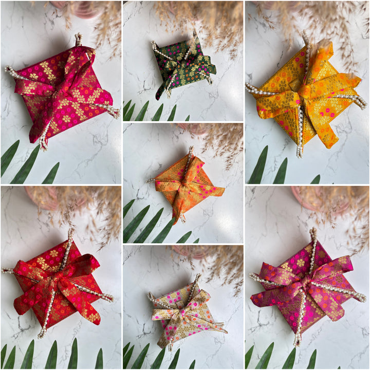 Royal Banarasi Sweet Boxes - Collapsible