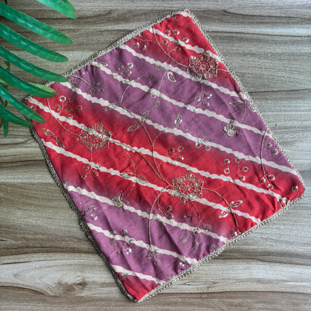 Lehriya Dual colour Sari covers
