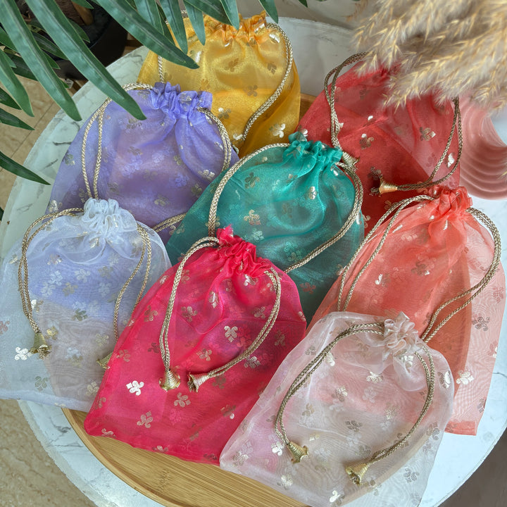 Foil print organza Potlis