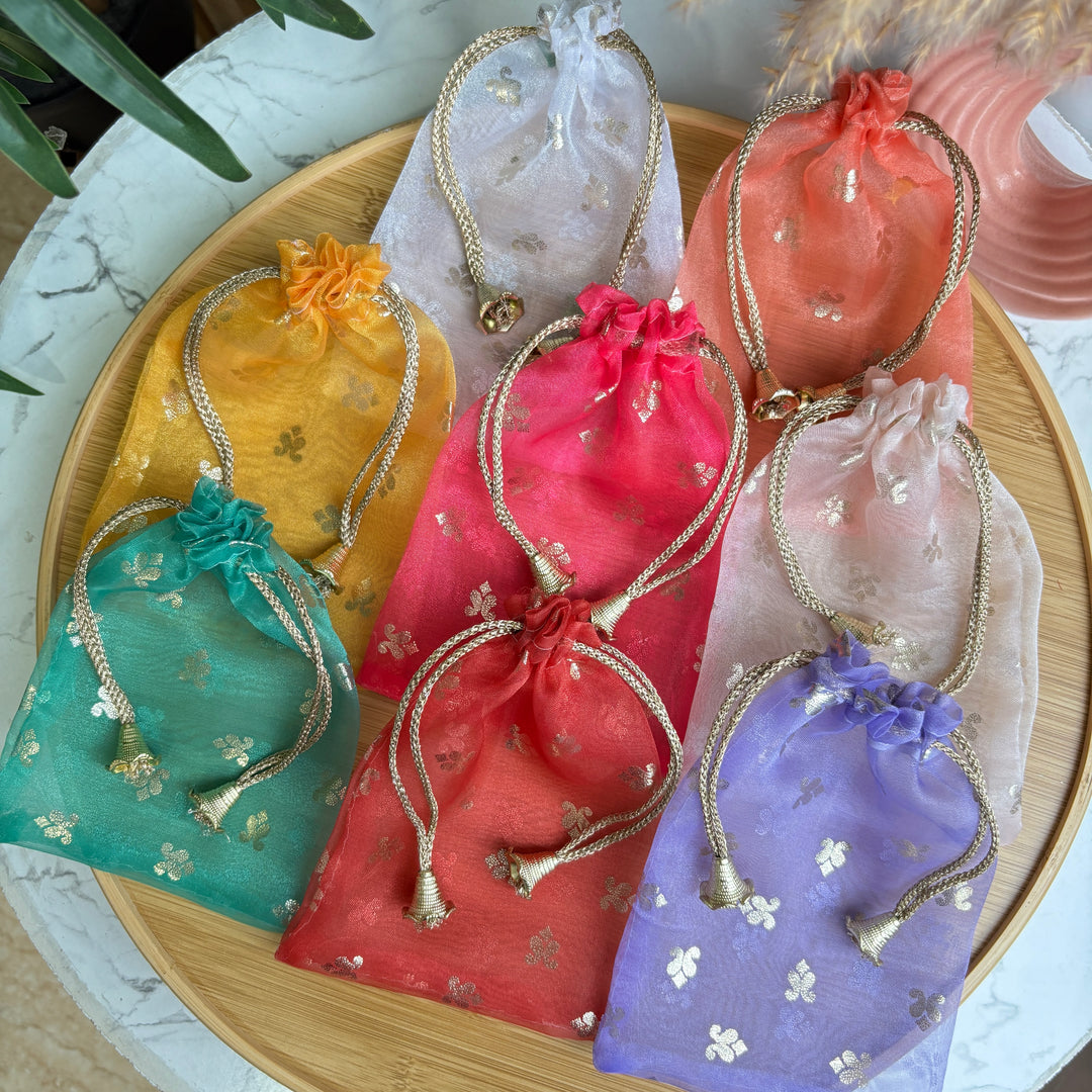 Foil print organza Potlis