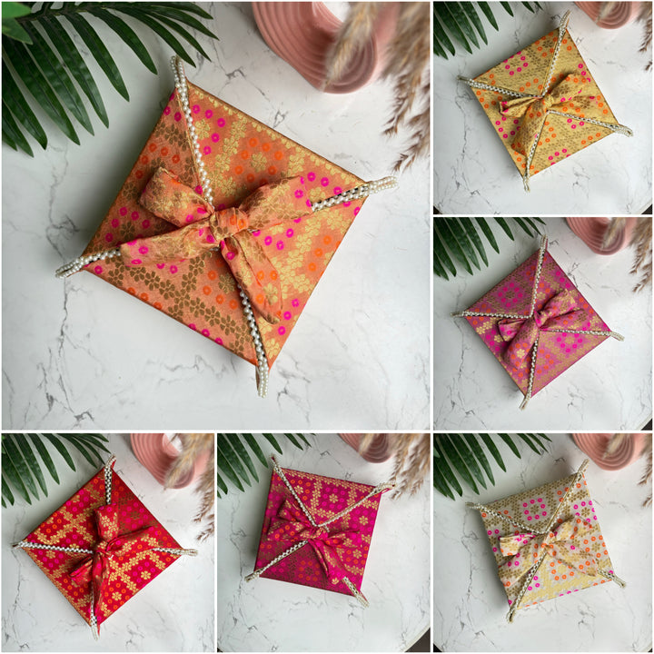 Royal Banarasi Sweet Boxes - Collapsible