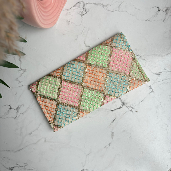 Threaded Sequin Envelopes