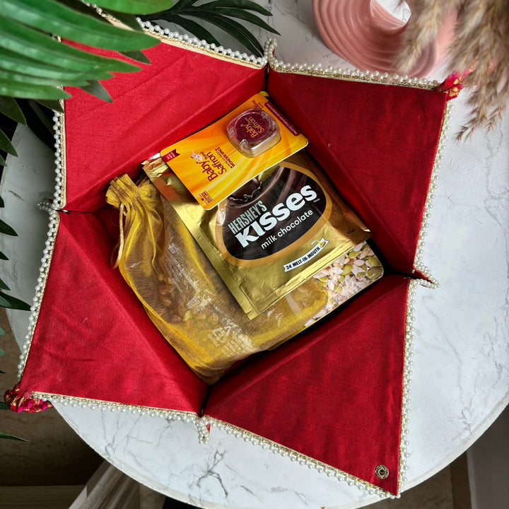 Royal Banarasi Sweet Boxes - Collapsible