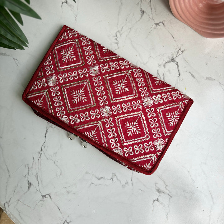 Foldable Travel Jewellery Organiser