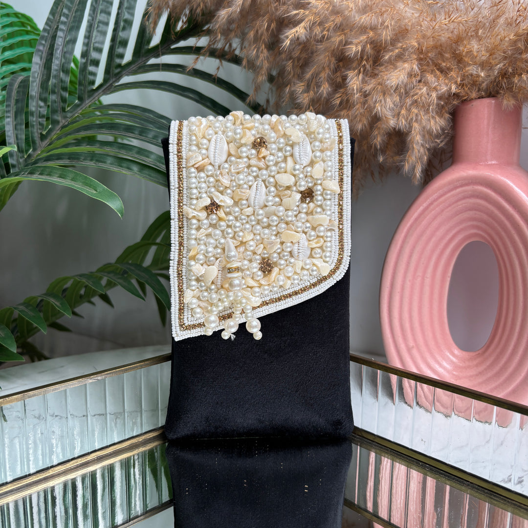 Suede Shell Handwork Mobile sleeve