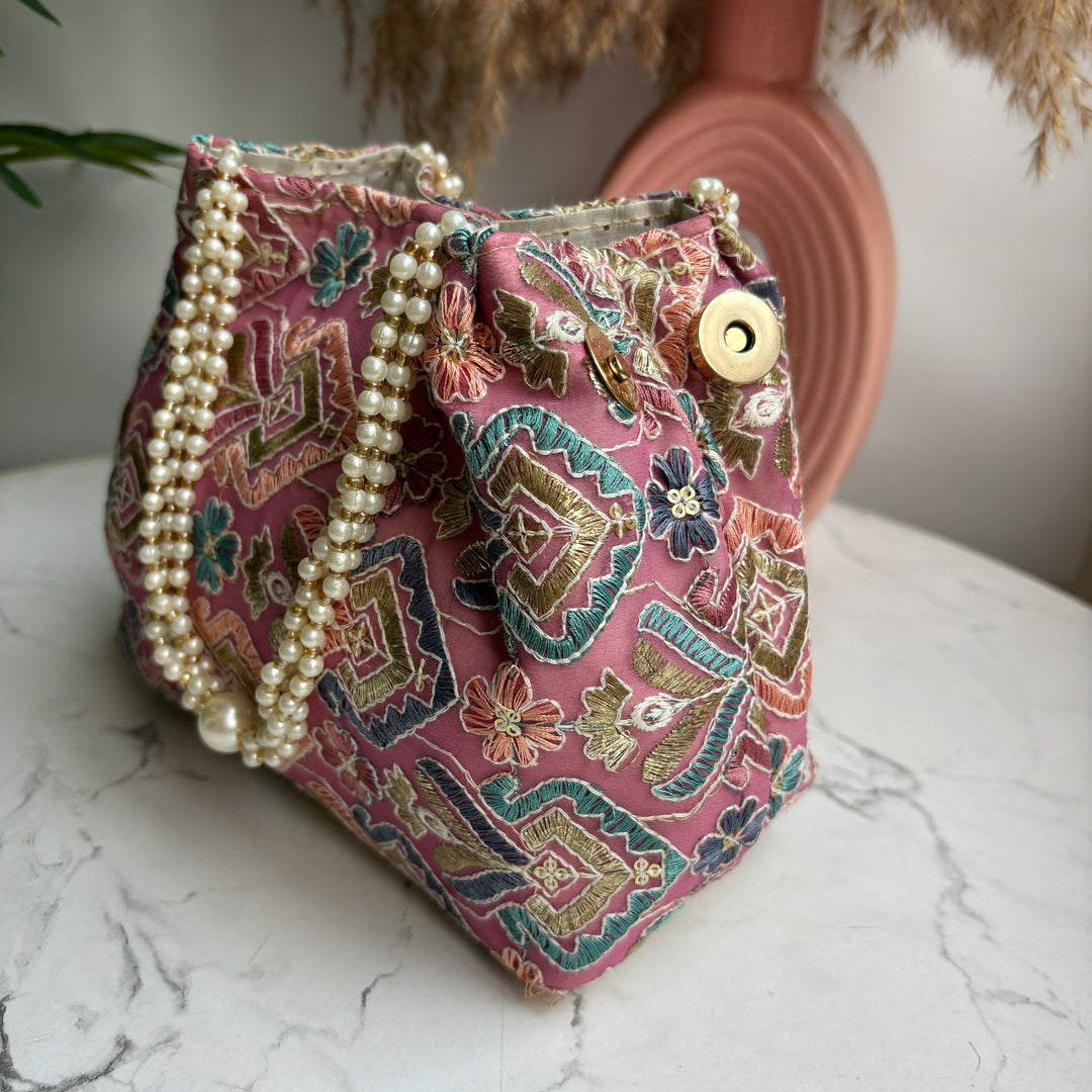 Tiny Regal Motif handbag