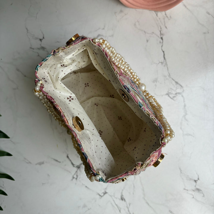 Tiny Regal Motif handbag