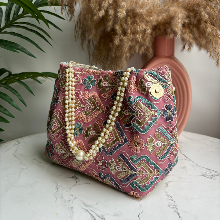 Tiny Regal Motif handbag