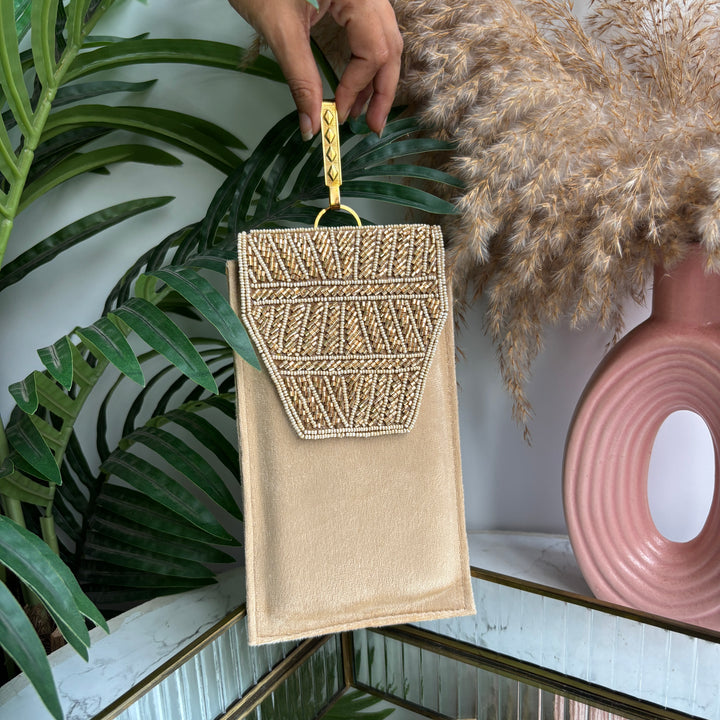 Suede Handwork Mobile sleeve - New