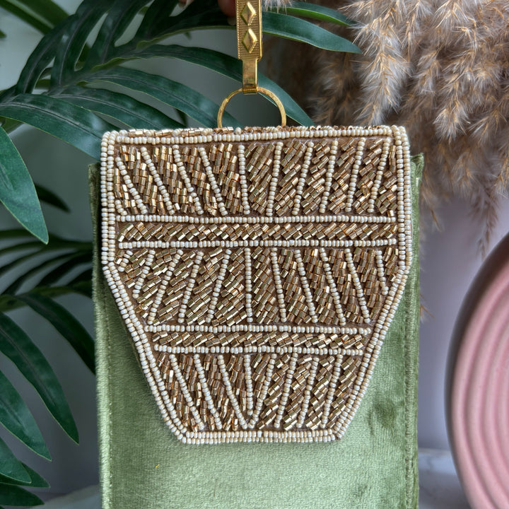 Suede Handwork Mobile sleeve - New