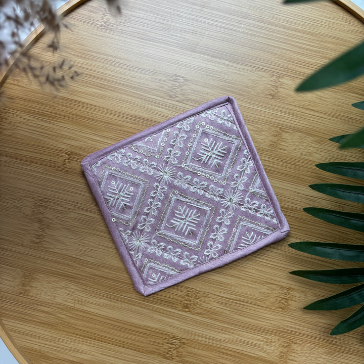Stand-alone Earring pouches - Embroidered