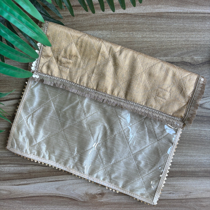 Banarasi Frill Trousseau Pouch