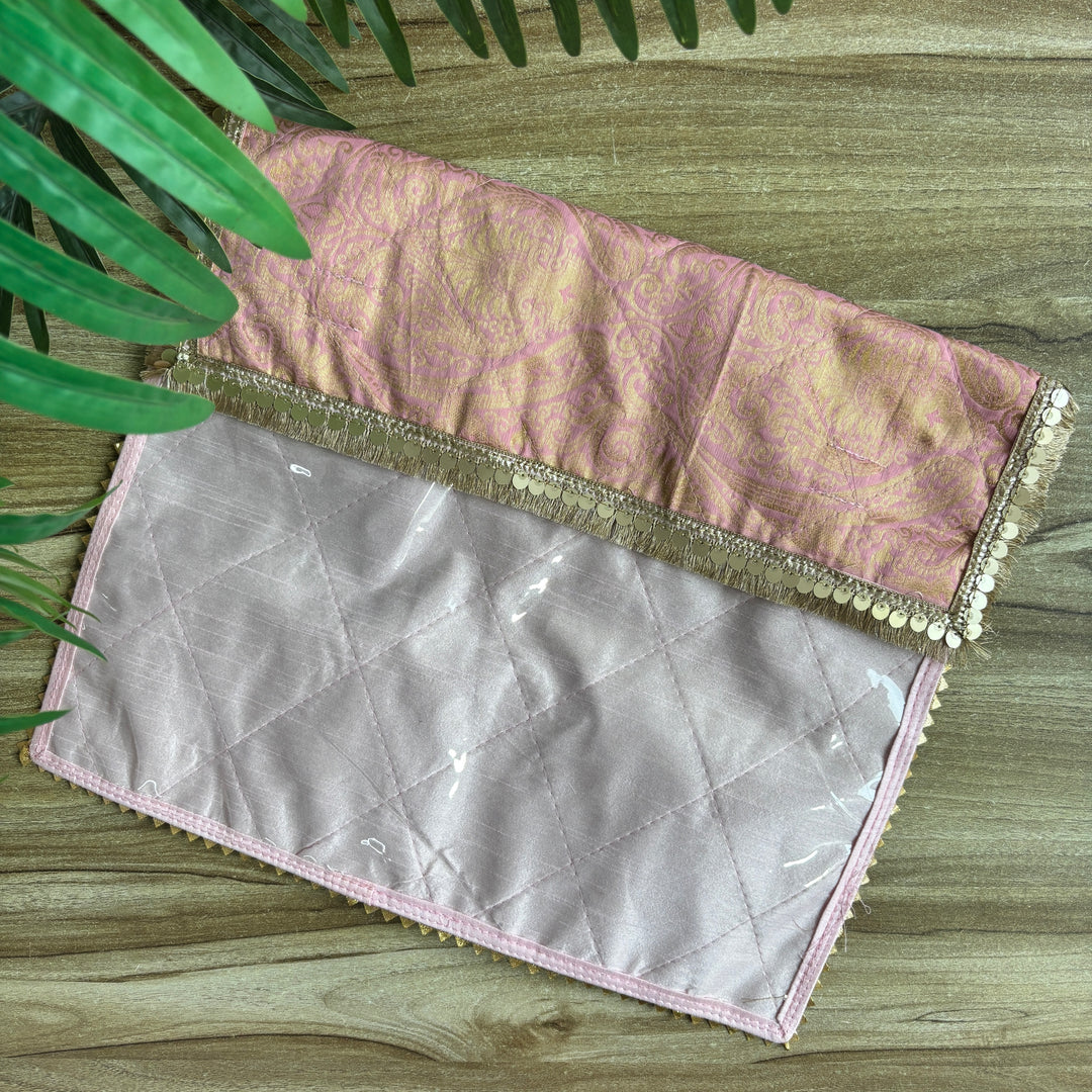 Banarasi Frill Trousseau Pouch