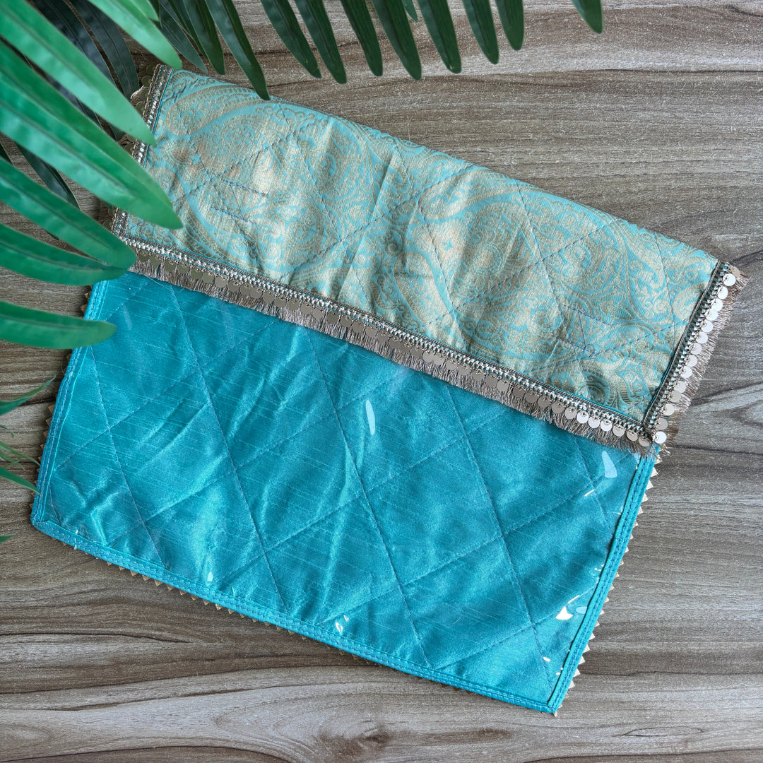 Banarasi Frill Trousseau Pouch