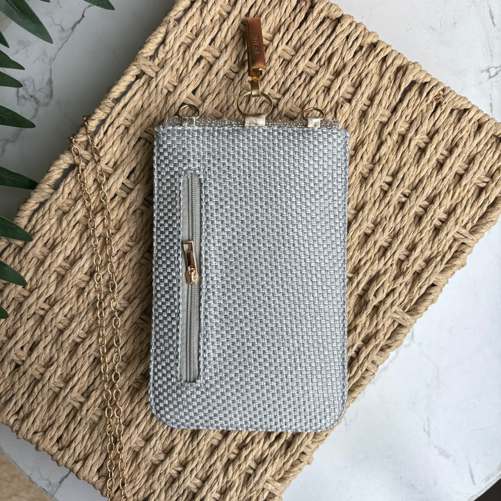 Jute Multicolour Mobile sleeve