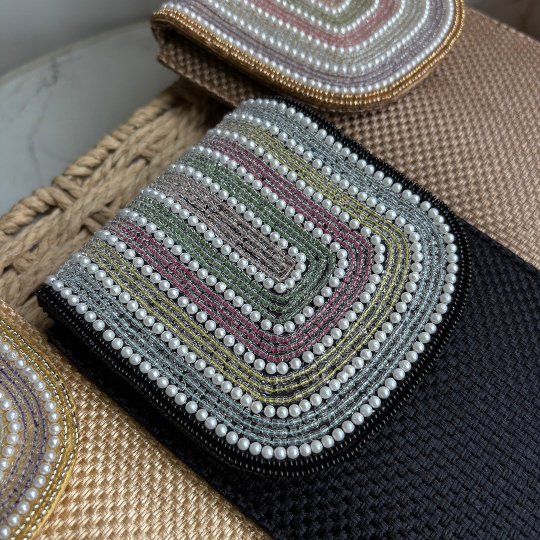 Jute Multicolour Mobile sleeve