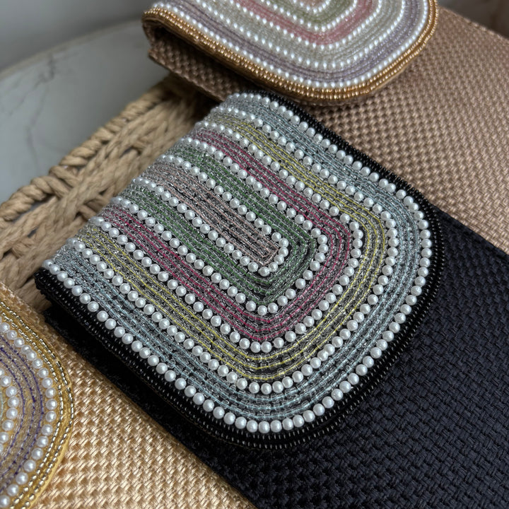 Jute Multicolour Mobile sleeve