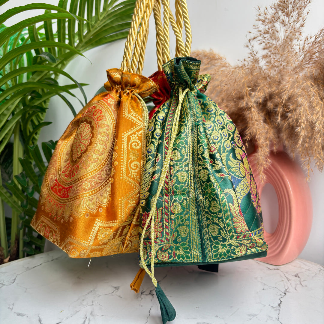 Banarasi Thamboola Potli Bags