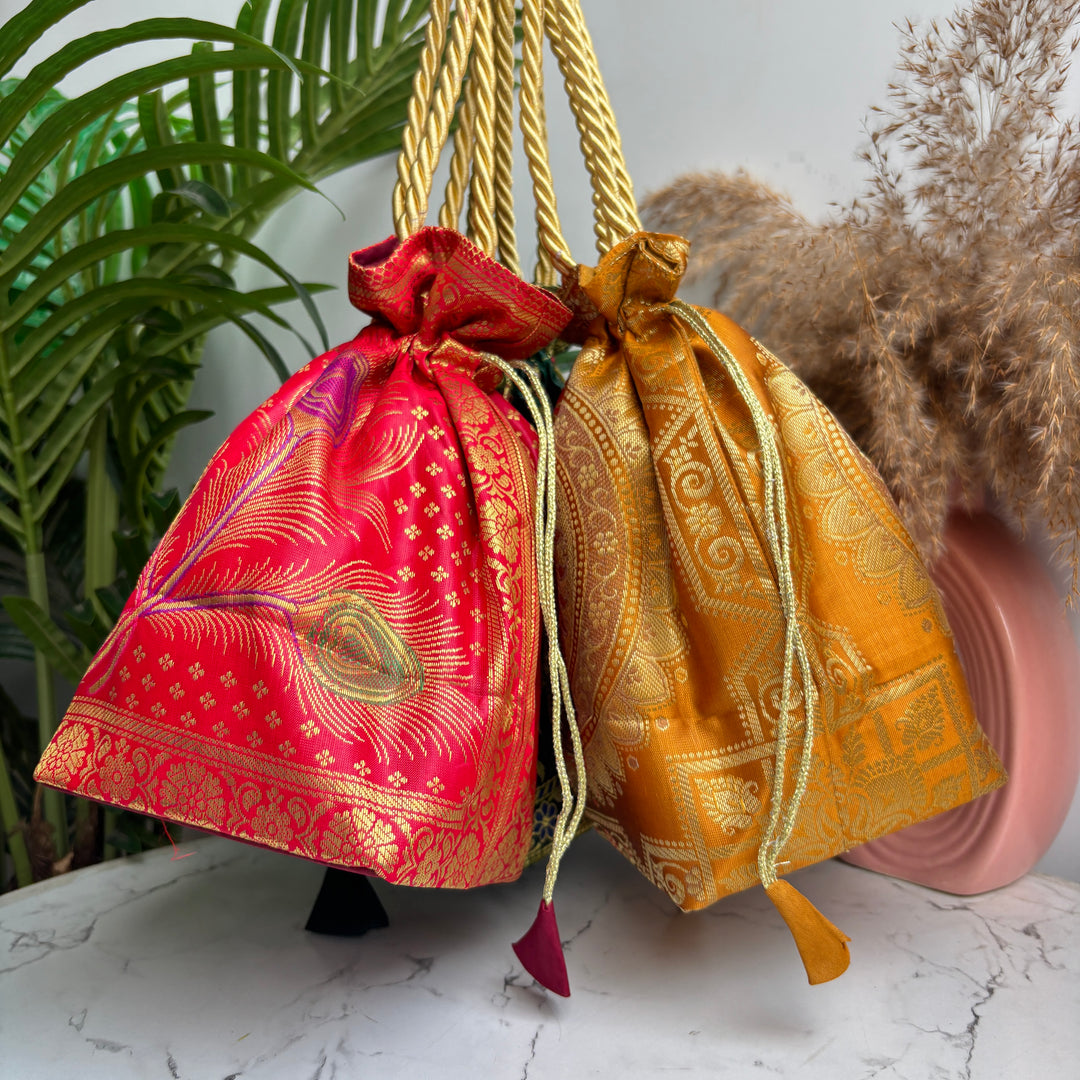 Banarasi Thamboola Potli Bags
