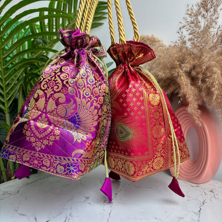 Banarasi Thamboola Potli Bags