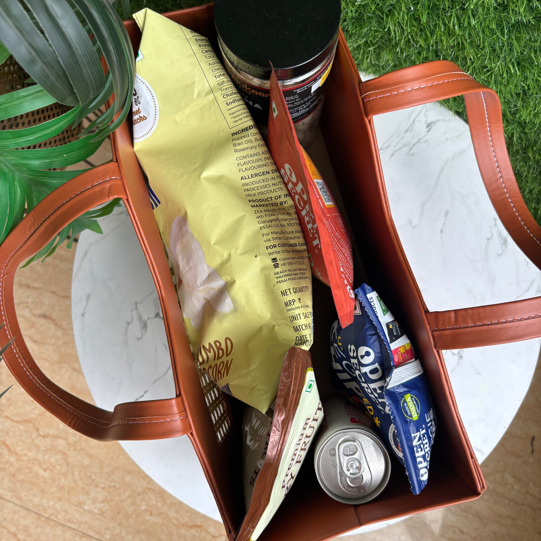 Luxe Collapsible Rattan Bags