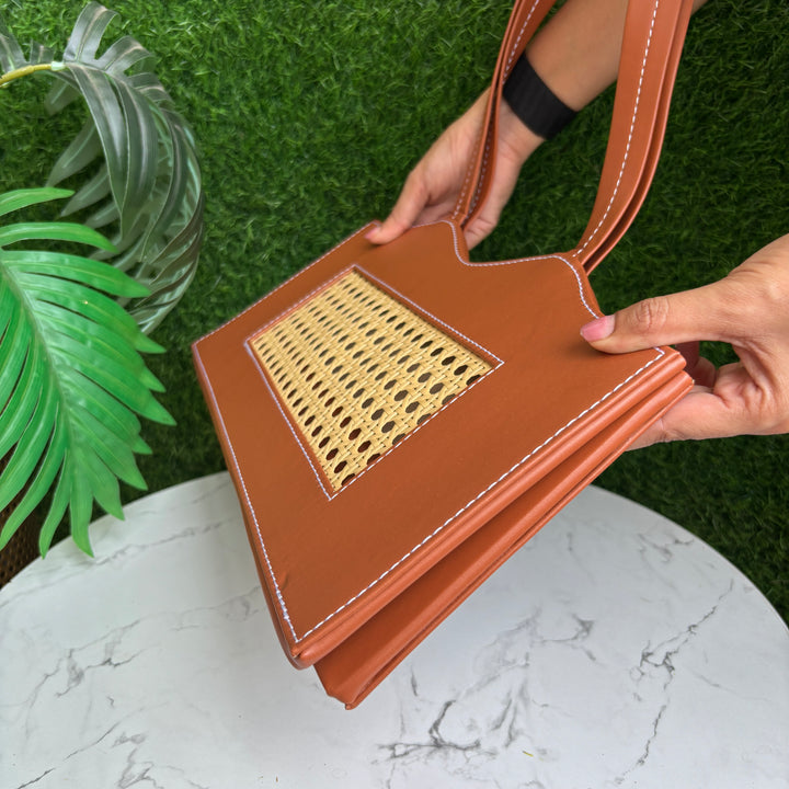 Luxe Collapsible Rattan Bags