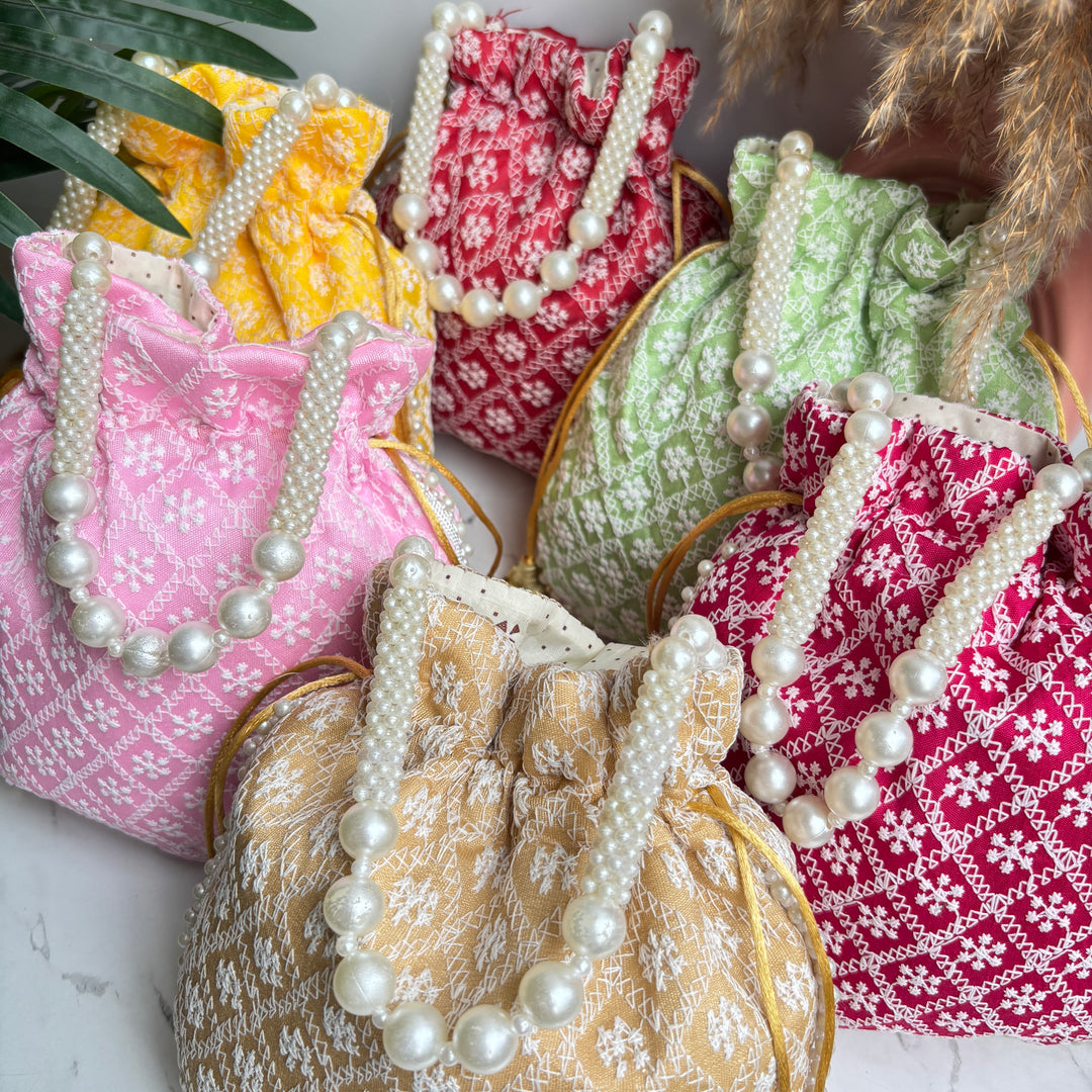 Mini Flower Lucknowi Potlis