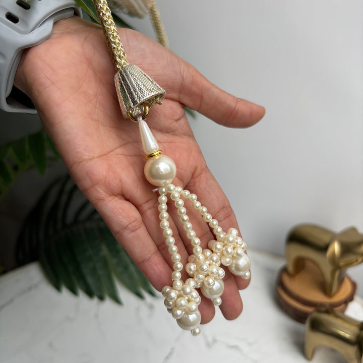 The Pearl Mirror Lace potlis