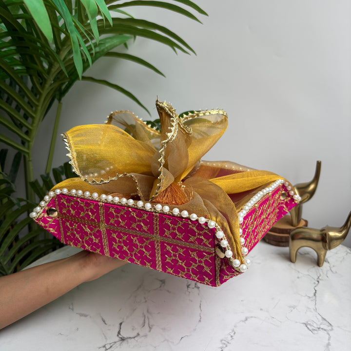 Organza Buckets - Emroidered base