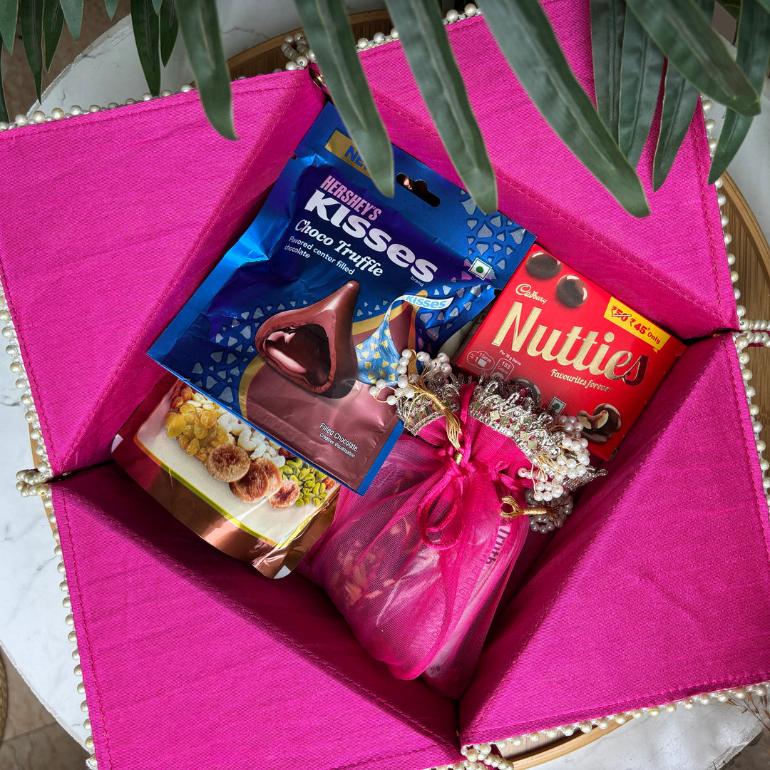 Sequin Shimmer Sweet Box - Collapsible