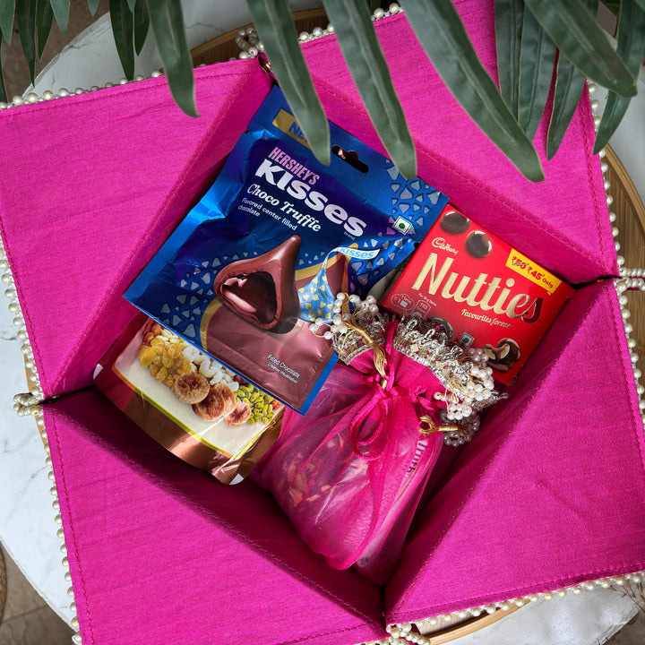 Sequin Shimmer Sweet Box - Collapsible