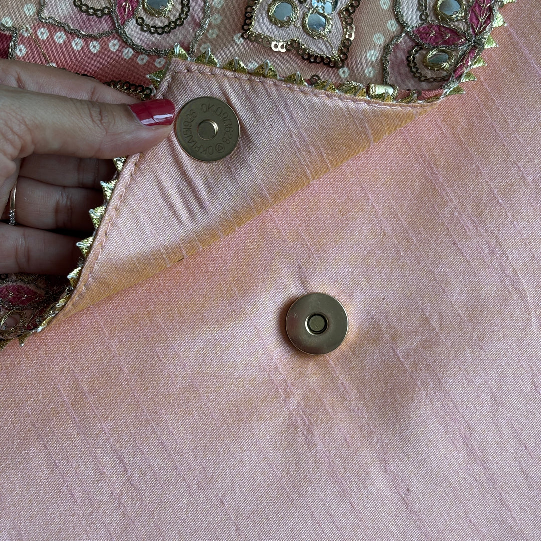 Luxe Royal Trousseau Pouch - Mirror