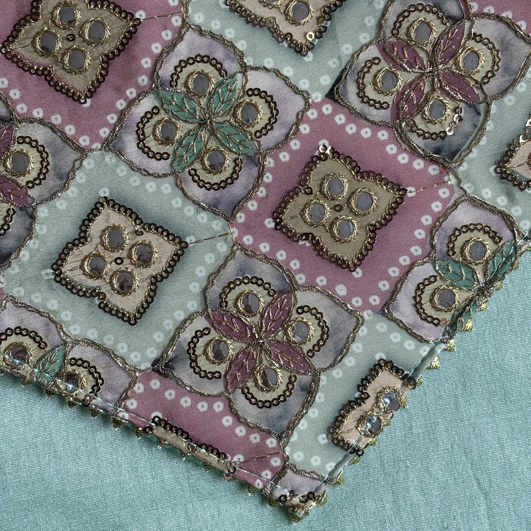 Luxe Royal Trousseau Pouch - Mirror