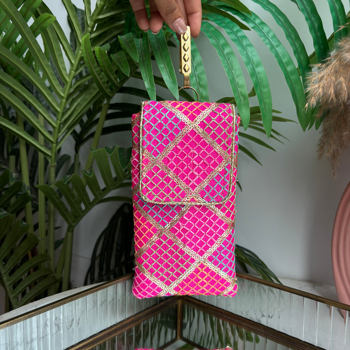 Threaded Sequin Mobile sleeves