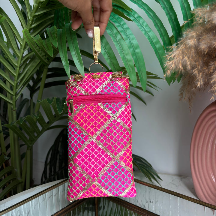 Threaded Sequin Mobile sleeves