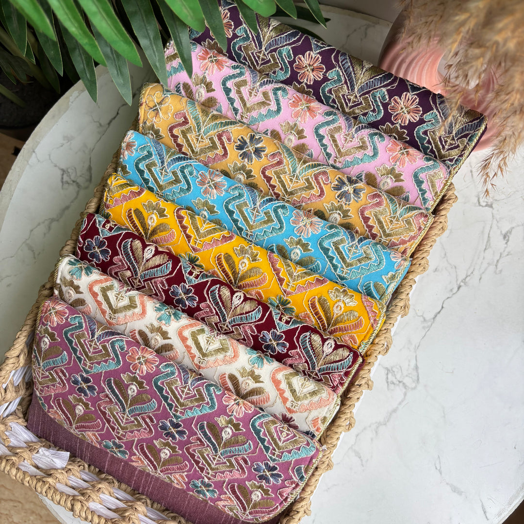 The Colourful Motif Clutch