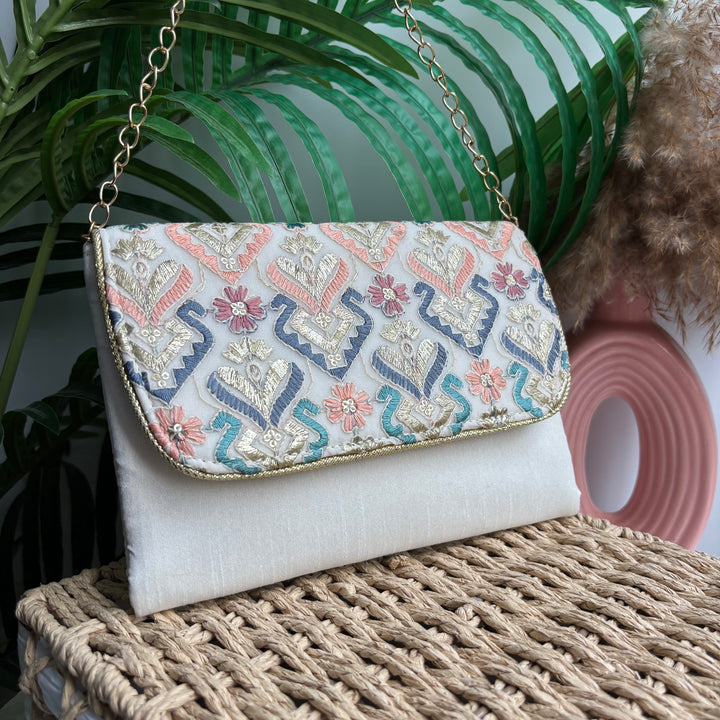 The Colourful Motif Clutch