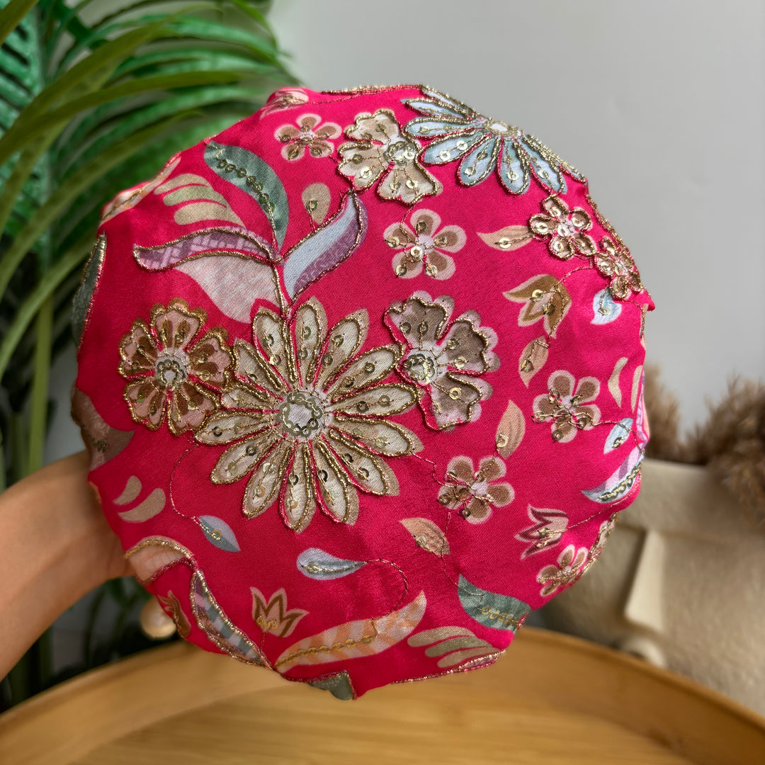 Floral Dual Tone potlis