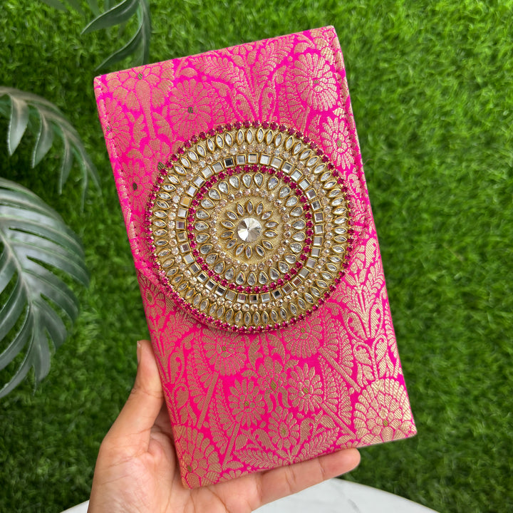 BANARASI JEWELLERY WORK MOBILE SLEEVE