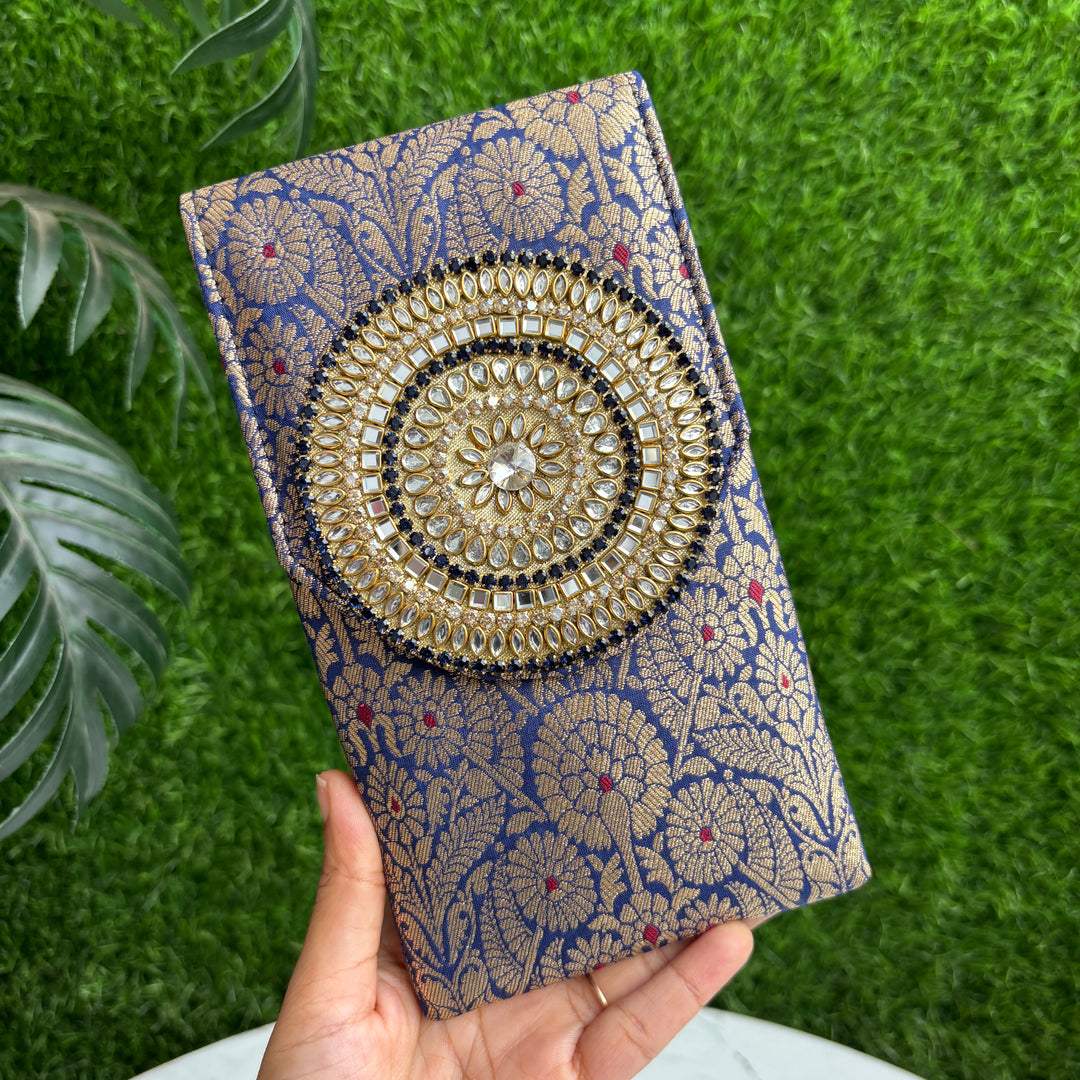 BANARASI JEWELLERY WORK MOBILE SLEEVE