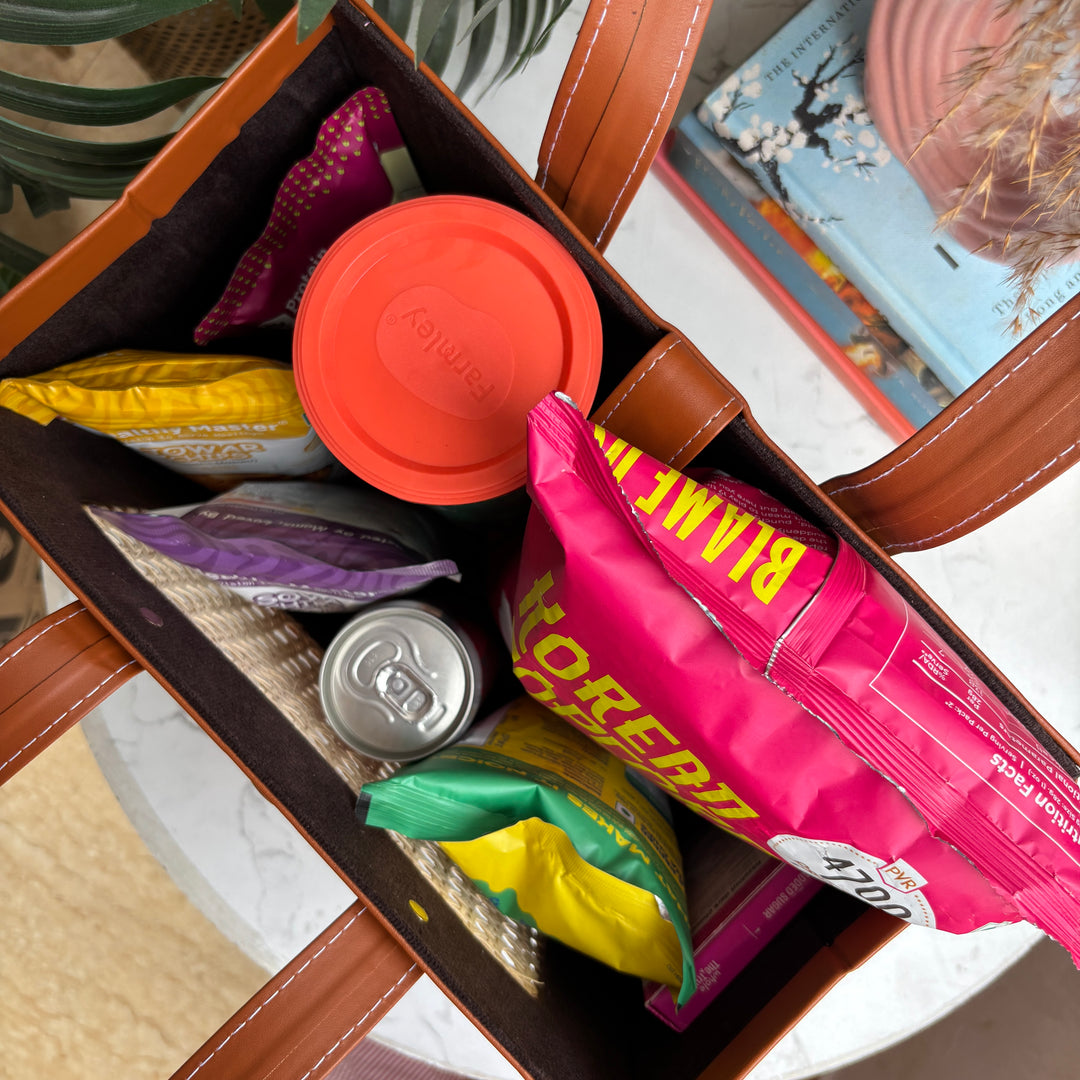 Luxe Collapsible Rattan Bags