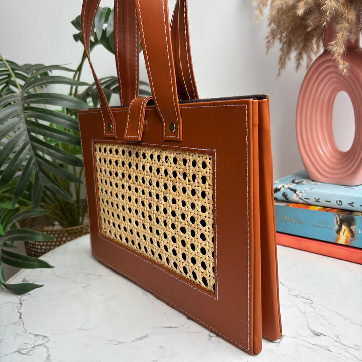 Luxe Collapsible Rattan Bags